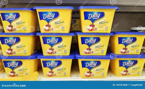 Margarine Brand DAISY Sold on Local Market Editorial Stock Photo - Image of cream, grease: 149787808