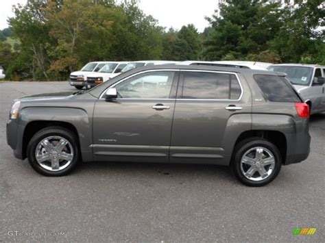 2013 Gray Green Metallic GMC Terrain SLT AWD #69997892 Photo #37 ...