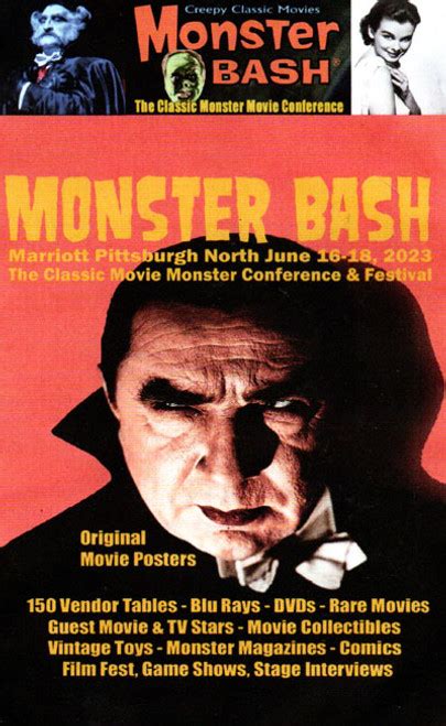 MONSTER BASH JUNE 2023 - Program Guide