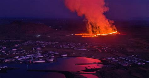 An Icelandic man watched lava from volcano eruption burn down his house ...