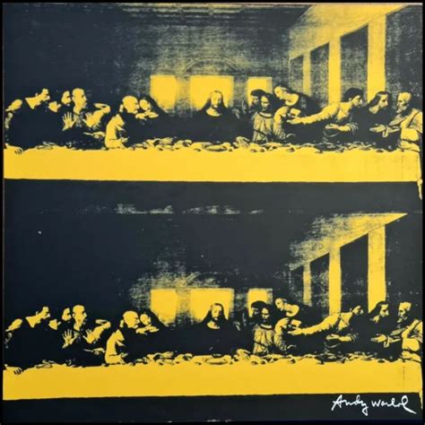 ANDY WARHOL * The last supper * lithograph * limited # xx/2400 CMOA ...
