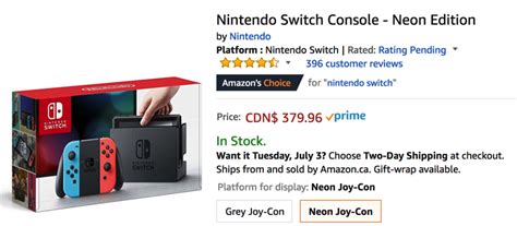 Nintendo Canada Price Cuts the Nintendo Switch to $379.99 | iPhone in ...