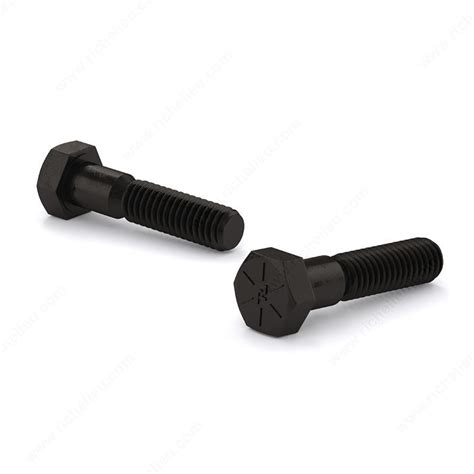 Hex Bolt - Grade 8 - Black - Reliable Fasteners