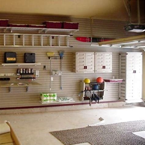 Garage wall ideas - garage organization ideas. ... See how we doubled the storage capacity of ...