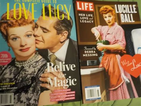 COMPLETE GUIDE TO I LOVE LUCY + Lucille Ball Life Magazine 2021 $10.50 - PicClick