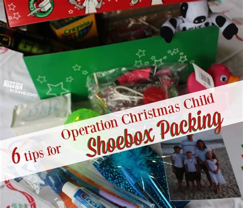 6 Tips for Operation Christmas Child Shoebox Packing - Mission: to Save