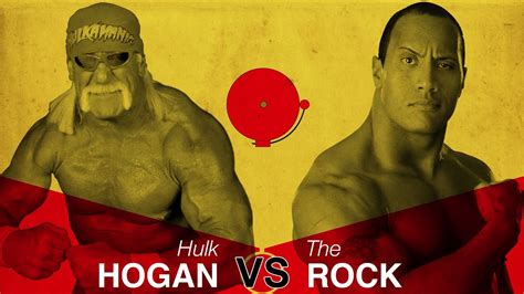 VS. - Hulk Hogan vs. The Rock - YouTube