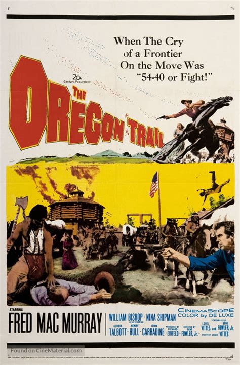 The Oregon Trail (1959) movie poster