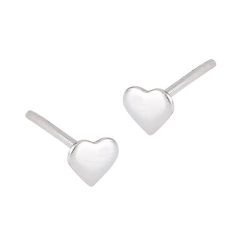 Heart Stud Earrings