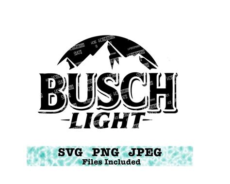 Busch Light Logo For Cricut