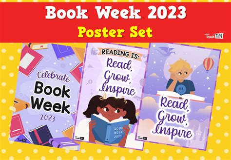 Book Week 2023 - Poster Set :: Teacher Resources and Classroom Games :: Teach This