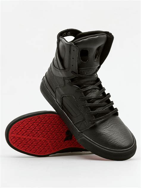 Supra Shoes Skytop II (black/black red)