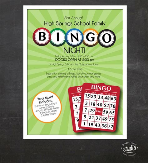 Bingo Night Flyer Template | Best Template Ideas