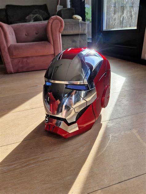 Marvel: Iron Man - Mark V Mk5 Helmet with LED - Cosplay Prop - helm ...