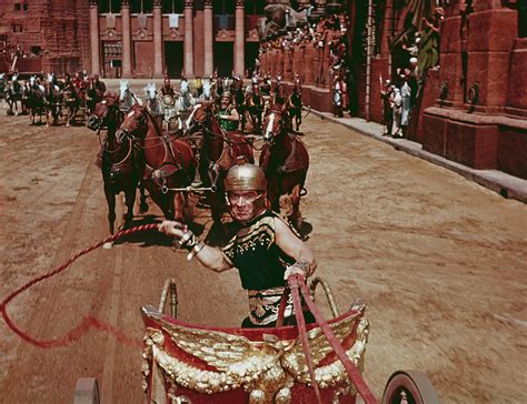 Charlton Heston Ben Hur Chariot Race