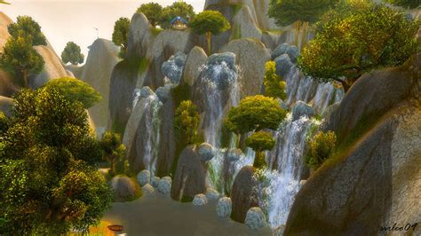 [World of Warcraft] Elwynn Forest - Waterfall by SirLeo09 on DeviantArt