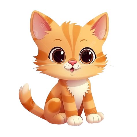 Cute Cartoon Cat, Cat Clipart, Cute Clipart, Cartoon Clipart PNG Transparent Image and Clipart ...