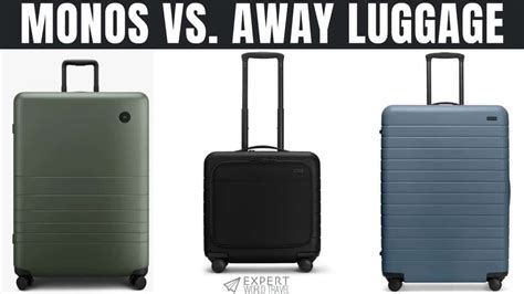 Monos Vs. Away Luggage: One Is Actually Better ⋆ Expert World Travel