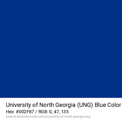 University of North Georgia (UNG) Brand Color Codes » BrandColorCode.com