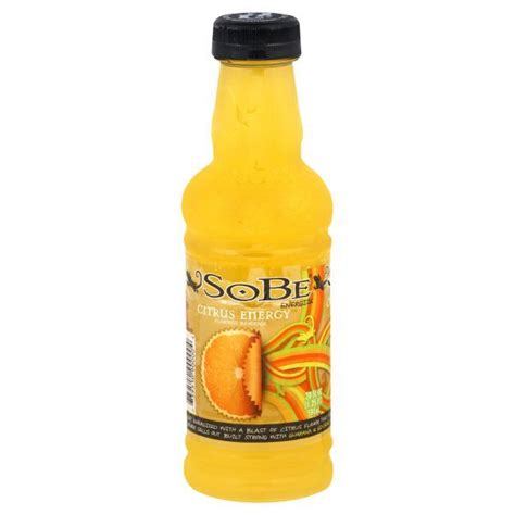 Sobe Energize Flavored Beverage, Citrus Energy, 20 fl oz (1.25 pt) 591 ml - Sobe Reviews 2021