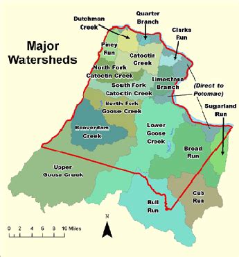 Loudoun County Map Va - Cities And Towns Map