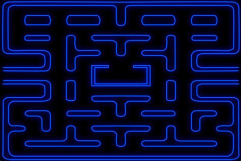 Pac-Man Maze Wallpaper by spdy4 on DeviantArt