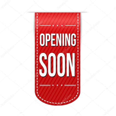 Opening soon banner design Stock Vector Image by ©roxanabalint #54122825