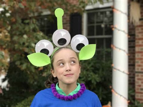 How to Make a DIY Toy Story Alien Costume - Classy Mommy