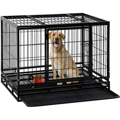 BestPet Heavy Duty Dog Crate with Wheels, 48"L - Walmart.com - Walmart.com