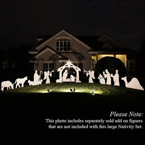 Large Outdoor Nativity Set