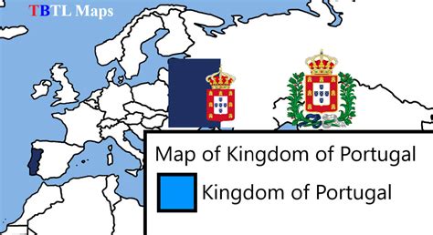 Map of Kingdom of Portugal (TBTL) by TheLanmuengArtist on DeviantArt