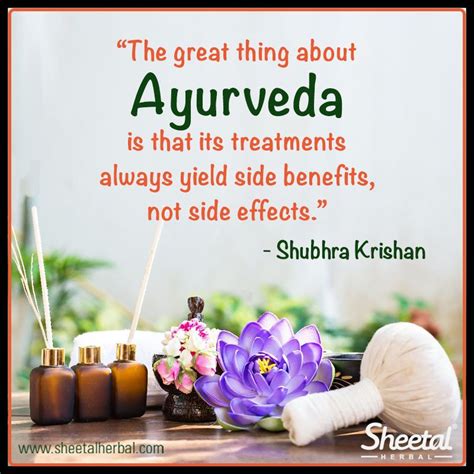 Here is the amazing ayurvedic quote by Shubhra Krishan | Herbalism, Ayurvedic, Health