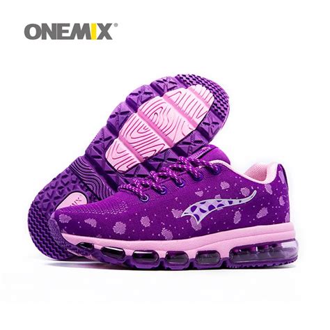 2017 ONEMIX Women & Men Athletic Running Shoes Outdoor Cushion Max Breathable Mesh Sports ...