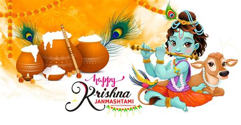 Download Happy Krishna Lok Janmashtami Hd Wallpapers | Wallpapers.com