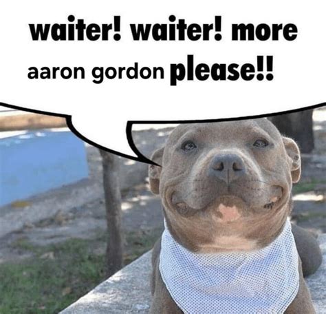 Aaron Gordon attacked by pitbull, he’s truly a Denver native now 🙏🏻🙏🏻 : r/DenverCirclejerk