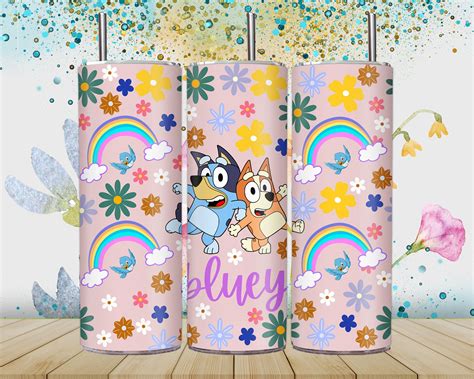 Bluey Tumbler Wrap, Bluey Png, Tumbler Wrap Png, Bluey Tumbler ...