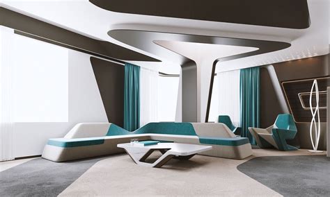 Futuristic Home Interiors Shaped By Technological Inspiration in 2021 | Futuristic home ...