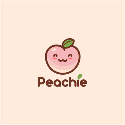 Design a Cute Kawaii New Logo for 'Peachie'! | Logo design contest