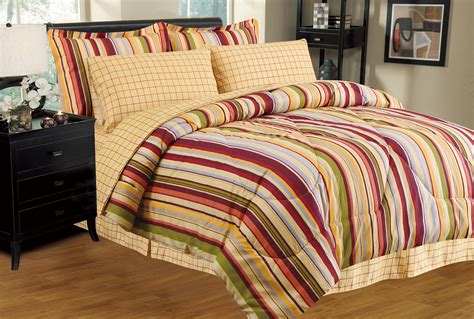 Ultra Soft 8 PC Reversible Bed in a Bag Comforter Set (Queen, Audrey) - Walmart.com