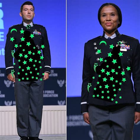 Space Force camo just glow-in-the-dark stick on stars | RallyPoint