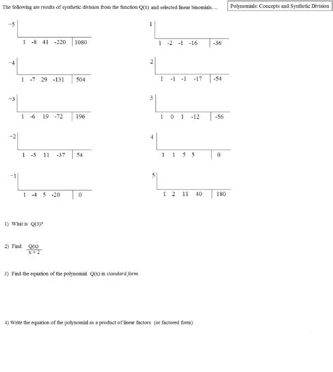 Polynomial Long Division Worksheet Worksheet Division Of — db-excel.com