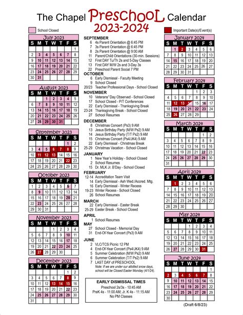 White Plains Schools Calendar - Good calendar idea