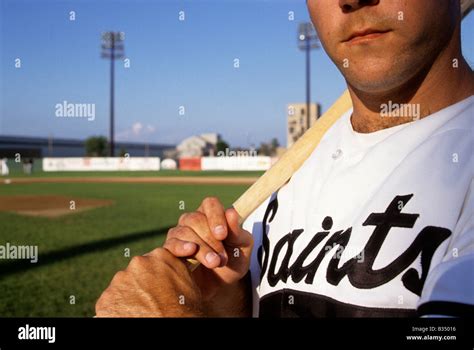 PLAYER ON SAINT PAUL SAINTS BASEBALL TEAM AT MIDWAY STADIUM, ST. PAUL ...