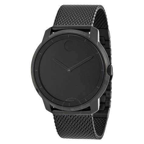 Movado Bold Black Dial Black Ion-plated Men's Watch 3600261 3600261 ...