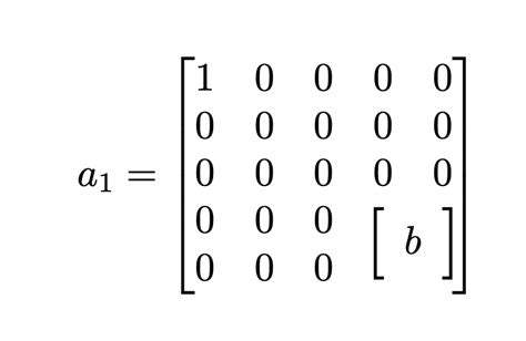 equations - Insert a 2x2 matrix into a 5x5 matrix - TeX - LaTeX Stack Exchange