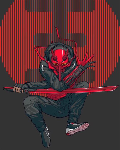 Cyberpunk Art | Киберпанк Arte Ninja, Ninja Art, Fantasy Character Design, Character Design ...