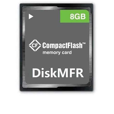 DiskMFR Compact Flash Memory Card