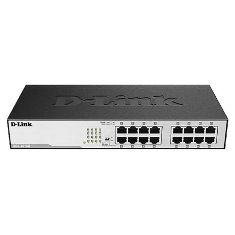 16-Port 10/100/1000Mbps Copper Gigabit Ethernet Switch Desktop/Rackmount