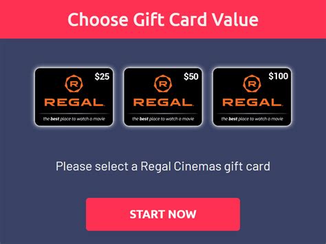 Regal Gift Card - Free Regal Cinemas Gift Card Balance Boost - Gift Cards Buzz