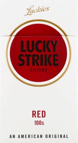 Lucky Strike Filters Red 100s Cigarettes, 20 ct - QFC